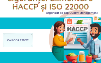 Curs online Manager în domeniul siguranţei alimentare HACCP și ISO 22000