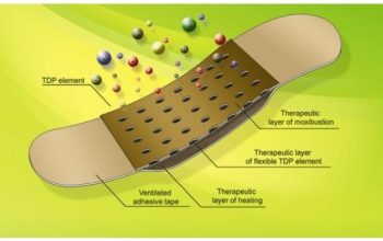 Plasturi terapeutici analgezici cu auto-incalzire si spectru electromagnetic (cod P15)