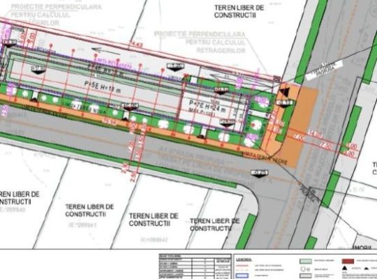 Sector 3 Teren cu Proiect Autorizat P+7R Metrou Nicolae Teclu