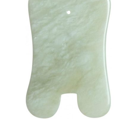 Piatra Gua Sha din jad forma dreptunghi (cod G06)