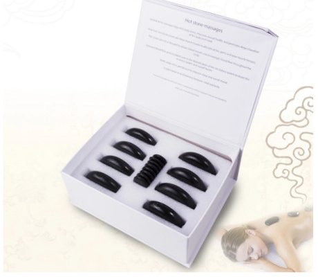 Set SPA pietre vulcanice pentru masaj/16 pietre(cod R10A)