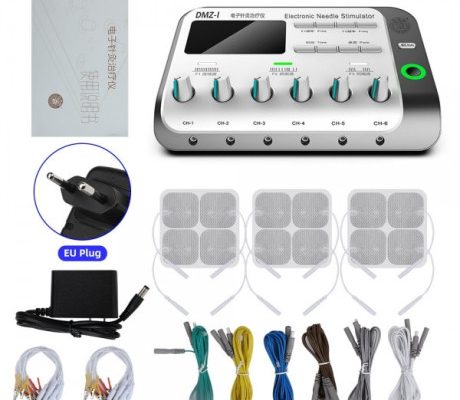 Aparat multifunctional, electroacupunctura, electrostimulare musculara, cu 6 iesiri tip DMZ-I E54