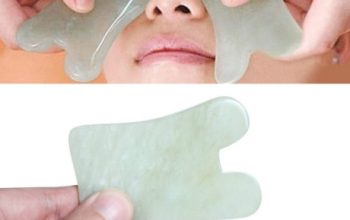 Piatra Gua Sha din jad forma dreptunghi (cod G06)