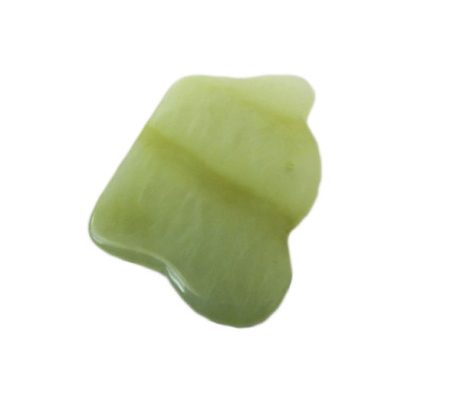 Piatra Gua Sha din jad – forma coroana (cod G07)