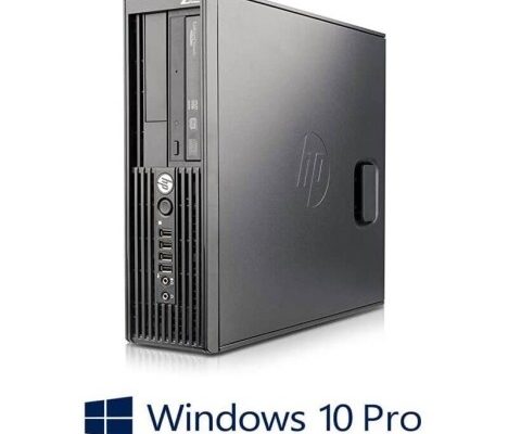 Workstation HP Z220 SFF, Xeon Quad Core E3-1245 v2, 8GB DDR3, Win 10 Pro